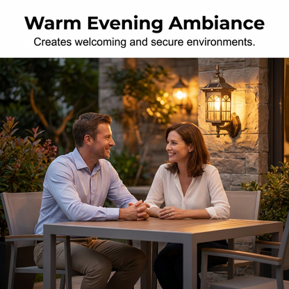 💡 Zonne-energie wandlamp met bewegingssensor | Drie verlichtingsmodi · Weerbestendig en regenbestendig | Verlichting voor de veranda, het terras en buiten 's nachts