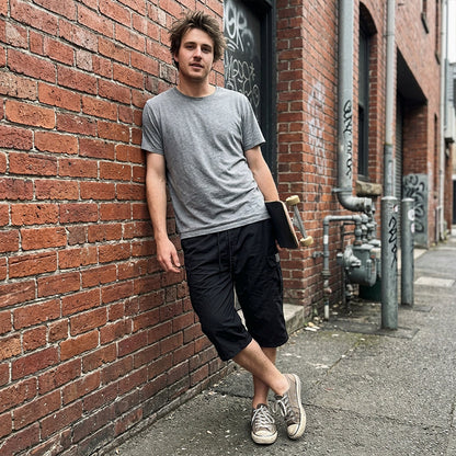 🔥50% KORTING!!👖 Werkbroek met meerdere zakken en verkorte pijpen | Zijzakken · Trekkoord in de taille · Sneldrogend en ademend · Kniebeschermers | Voor dagelijks gebruik/buiten/thuis