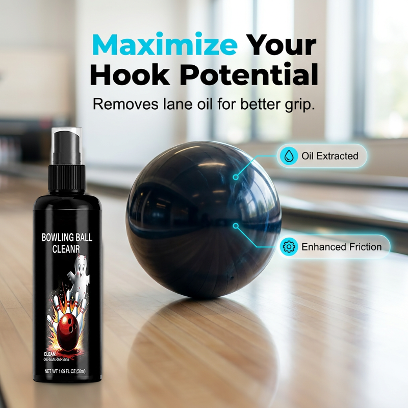 🔥50% KORTING🎳 Reinigingsspray voor bowlingballen | Verwijdert vet en vuil zonder het oppervlak van de bal te beschadigen · | Voor wedstrijden, bowlingbanen en bowlinguitrusting