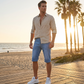 🩳 NU 50% KORTING! ⏰ Lichte denimshorts voor heren voor de zomer – Ademend, casual en perfect voor warme dagen – stijlvolle en comfortabele pasvorm 🌞