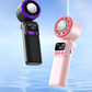 ❄️🌬️ 50% KORTING! Draagbare ventilator met ijskompressieplaat – verdampingskoeling, 3 snelheidsstanden en oplaadbare batterij – perfect voor warme dagen, op kantoor en buitenshuis ✨