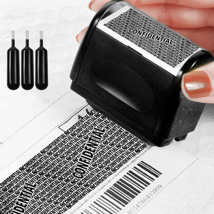 Anti-Diefstal Informatie Blokkeer Stempel