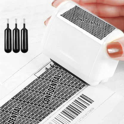 Anti-Diefstal Informatie Blokkeer Stempel
