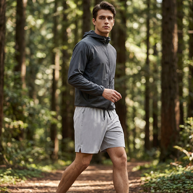 🎁Nieuwe collectie 2026: 50% KORTING💥Sneldrogende sportshorts voor heren met zakken met ritssluiting