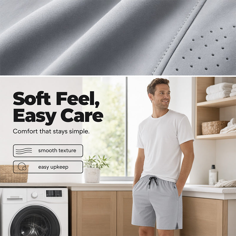 🎁Nieuwe collectie 2026: 50% KORTING💥Sneldrogende sportshorts voor heren met zakken met ritssluiting