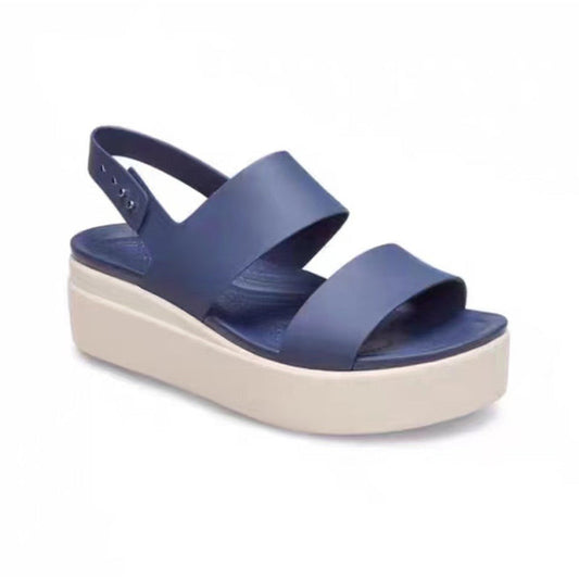🥿✨ 50% KORTING! Platte plateausandalen voor dames – zool van traagschuim, flexibel bovenwerk van TPU, verstelbare drukknopsluitingen, 5 kleuren, perfect voor de zomer en dagelijks gebruik ☀️