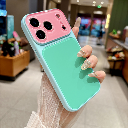 🎁 NU 50% KORTING! Levendig dopamine-hoesje van acryl – contrasterende kleuren die je stijl een boost geven en je iPhone beschermen 📱🌈