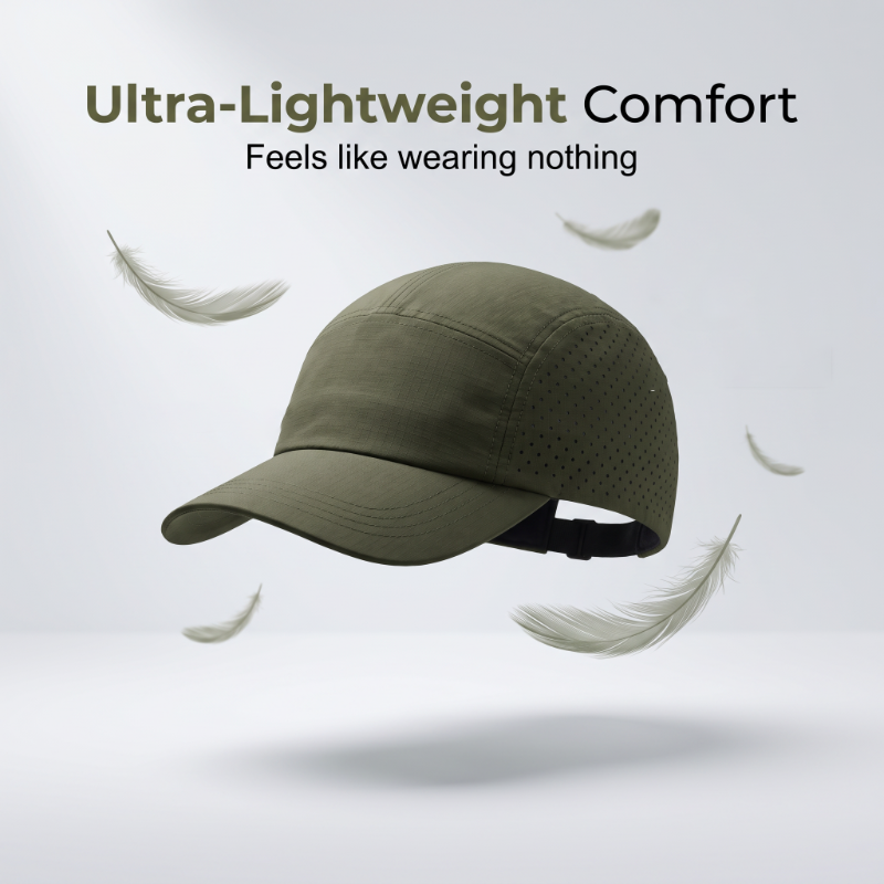 🧢 NU 50% KORTING! ☀️ Lichtgewicht, ademende en sneldrogende sportpet – Lasergesneden ventilatie & waterafstotend – Perfect voor hardlopen en buitenactiviteiten 🏃