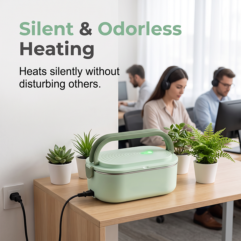 📢📢50% KORTING !! ⏰Draagbare elektrische lunchbox met verwarming – voedselverwarmer zonder water