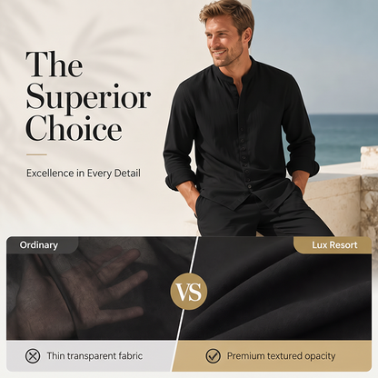 🔥50% KORTING 👔 Heren 2-Delige Set – Luchtig & Comfortabel✨