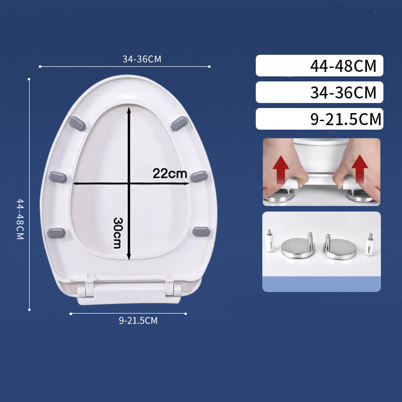 🚽💤 50% KORTING! Toiletbril met langzame sluiting – Geen geklap meer. Scharnieren met snelsluiting, eenvoudig te verwijderen. Geschikt voor U-, V- en O-vormen. Een rustgevende upgrade voor je badkamer! 🛁✅