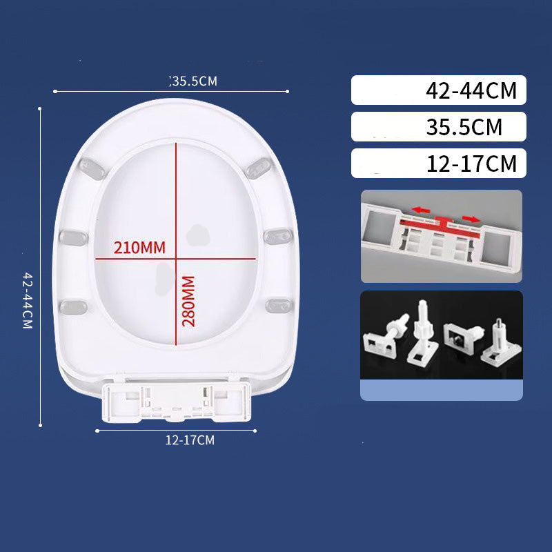 🚽💤 50% KORTING! Toiletbril met langzame sluiting – Geen geklap meer. Scharnieren met snelsluiting, eenvoudig te verwijderen. Geschikt voor U-, V- en O-vormen. Een rustgevende upgrade voor je badkamer! 🛁✅