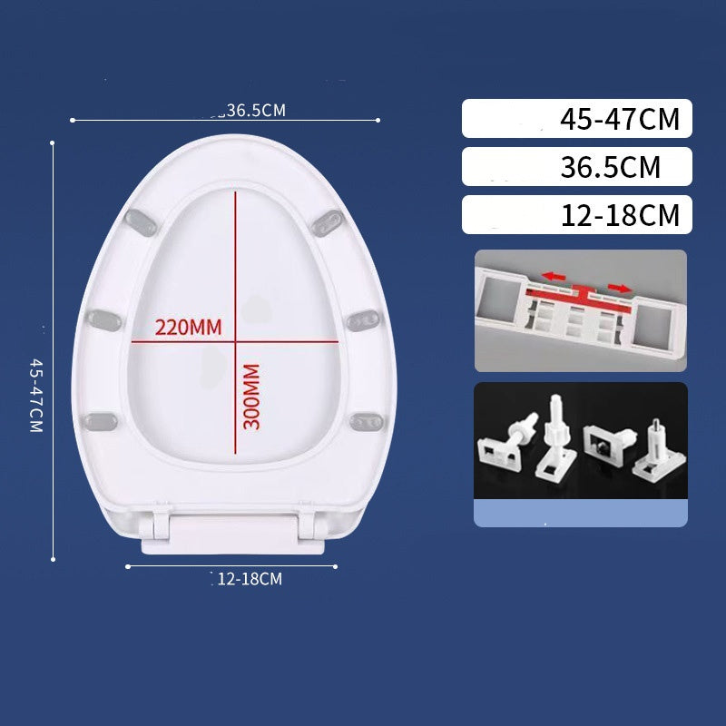 🚽💤 50% KORTING! Toiletbril met langzame sluiting – Geen geklap meer. Scharnieren met snelsluiting, eenvoudig te verwijderen. Geschikt voor U-, V- en O-vormen. Een rustgevende upgrade voor je badkamer! 🛁✅