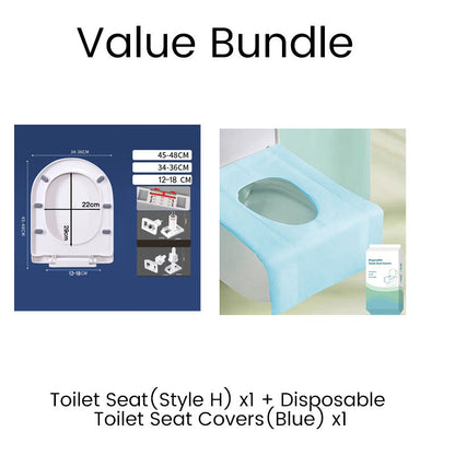 🚽💤 50% KORTING! Toiletbril met langzame sluiting – Geen geklap meer. Scharnieren met snelsluiting, eenvoudig te verwijderen. Geschikt voor U-, V- en O-vormen. Een rustgevende upgrade voor je badkamer! 🛁✅