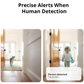📷 Slimme AI-beveiligingscamera | 1080P-nachtzicht in kleur · Bewegingsdetectie · AI-mensdetectie · Tweeweg-audio | Binnen/buiten