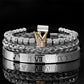 👑 50% KORTING! 💎 3-delige armbandenset voor heren met kroonmotief – Luxe uitstraling, duurzaam en veelzijdig – Perfect voor dagelijks gebruik en speciale gelegenheden ✨