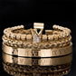 👑 50% KORTING! 💎 3-delige armbandenset voor heren met kroonmotief – Luxe uitstraling, duurzaam en veelzijdig – Perfect voor dagelijks gebruik en speciale gelegenheden ✨