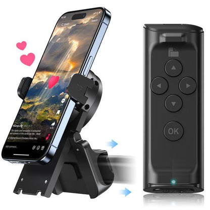 📸 Multifunctionele handgreep voor smartphonefotografie | Trillingsdempende greep · 180° draaibaar voor het wisselen tussen liggend en staand formaat · Kan worden ingeklapt tot een bureauhouder