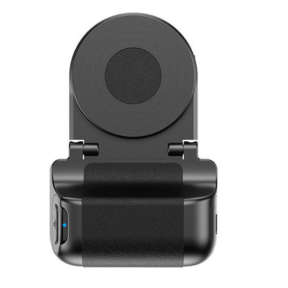 📸 Multifunctionele handgreep voor smartphonefotografie | Trillingsdempende greep · 180° draaibaar voor het wisselen tussen liggend en staand formaat · Kan worden ingeklapt tot een bureauhouder
