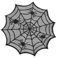 🎃TIJDELIJKE AANBIEDING: 50% KORTING! ⏰Set met tafelkleed en placemats met griezelige Halloween-motieven