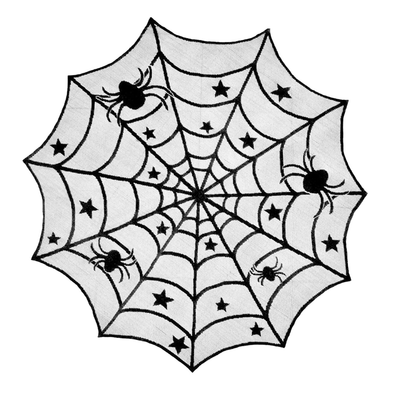 🎃TIJDELIJKE AANBIEDING: 50% KORTING! ⏰Set met tafelkleed en placemats met griezelige Halloween-motieven