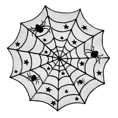 🎃TIJDELIJKE AANBIEDING: 50% KORTING! ⏰Set met tafelkleed en placemats met griezelige Halloween-motieven