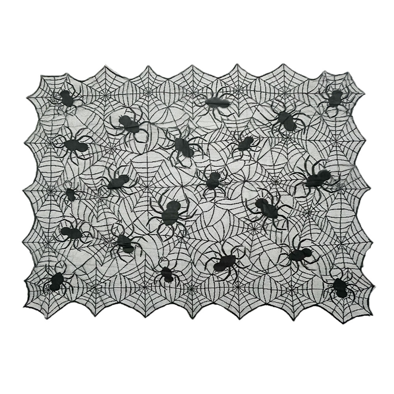 🎃TIJDELIJKE AANBIEDING: 50% KORTING! ⏰Set met tafelkleed en placemats met griezelige Halloween-motieven