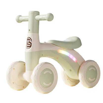 🚲 60% KORTING! 🎵 Loopfiets voor baby's met muziek en lichtjes – Kleurrijk, veilig en stimuleert de motoriek – Perfect voor speelse beweging in de kinderkamer ✨