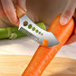 🎉2026 SALE – 16.000+ VERKOCHT!🥬 Multifunctioneel Groentensnijmes – Kamvormig Blad voor Perfecte Julienne, Vissenschubber & Kruidenstripper – 3-in-1 – Beukenhouten Handvat! ✨