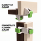 🔧 50 % KORTING! 📏 Houtbewerking: bevestigingsklem voor vulplanken – snelklemmechanisme, dubbelzijdige klemming en beschermende rubberen kussentjes – perfect voor het monteren van kasten 🏠