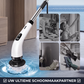 ⏳Tijdelijke speciale aanbieding⏰Oplaadbare reinigingsborstelset met telescoopsteel en 8 opzetstukken — Geen gebuk, geen knielen, gewoon moeiteloos schoonmaken
