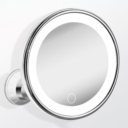 💄 Make-upspiegel met 10x vergroting – LED-ringlamp & 360° verstelbaar voor make-up en huidverzorging