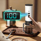⏳ Tijdelijke aanbieding⏳ Draagbare espressomachine – digitaal display, oplaadbaar via Type-C, reservoir van 90 ml en kopje van 120 ml. Geniet overal van verse, hete koffie! 🛡️💪
