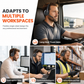Draadloze Bluetooth-headset voor callcenters met ENC (omgevingsruisonderdrukking) en automatische koppeling, geschikt voor klantenservice en vrachtwagenchauffeurs