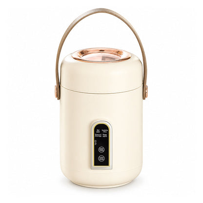 🍲 Save 50%! ⚡ Mini Electric Stew Pot – Ceramic liner & portable ✨
