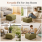 📢📢50% KORTING!! ⏰ Opbergpoefhoes – Grote ritssluiting, wasbaar & 45x45x23 cm ✨
