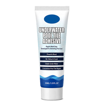 🧱🌊 Sterke onderwater tegellijm | Directe hechting onder water | Snelhardend | Water- en vochtbestendig | Anti-vergelend | Voor zwembad, badkamer & meer | 30/60 ml.