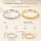 🌀 50 % KORTING ! 🌟 Eindeloze, in een Möbius-vorm gedraaide armband – soepel verstelbare sluiting & dubbel gestructureerde premiumglans 💫