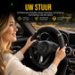 🚗 50% KORTING! ✨Strass Stuurhoes – Schitterend, Gewatteerd, Luxueus 🚗