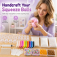 📢📢50% KORTING !! ⏰🧪DIY-set om knijpballen te maken – meng kleurrijke klei en glinsterende vulmaterialen, lekvrij en langzaam opzwellend plezier. Knutselen zonder geknoei voor kinderen! 🎨✅