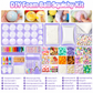 📢📢50% KORTING !! ⏰🧪DIY-set om knijpballen te maken – meng kleurrijke klei en glinsterende vulmaterialen, lekvrij en langzaam opzwellend plezier. Knutselen zonder geknoei voor kinderen! 🎨✅